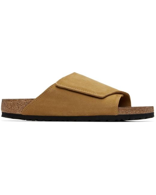 Birkenstock Brown Regular Solana Sandals for men