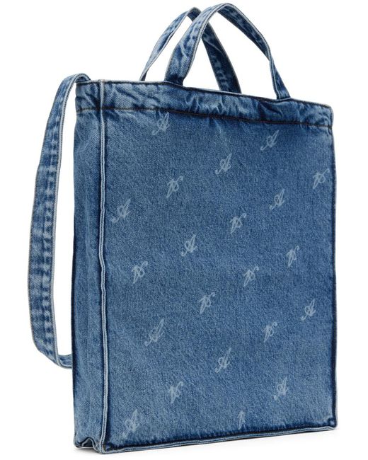 Cabas dune bleu en denim à motif à logo a Axel Arigato pour homme en coloris Blue