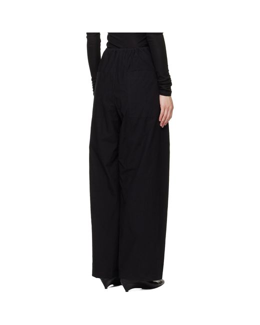 Studio Nicholson Black Ventura Trousers