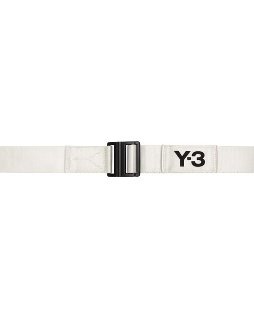 Y-3 Black Off-white '' Belt for men