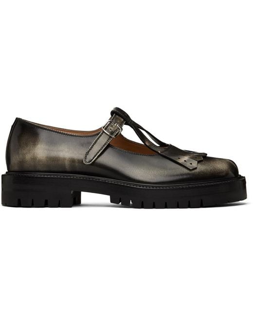Maison Margiela Tabi Country メリージェーン ローファー Black