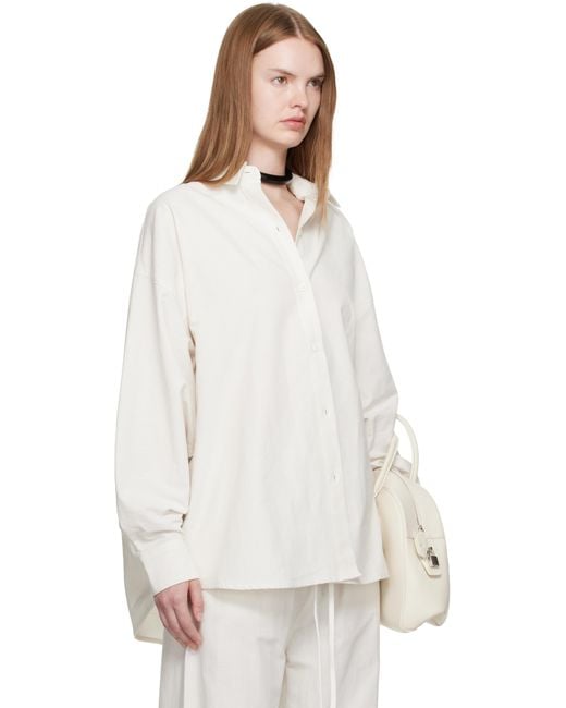 Fear Of God White Relaxed Shirt