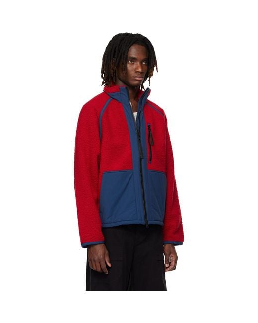 Canada Goose Red Westport Fleece Jacket for men