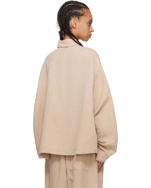 Casey Casey Natural Straight Tippy Shirt