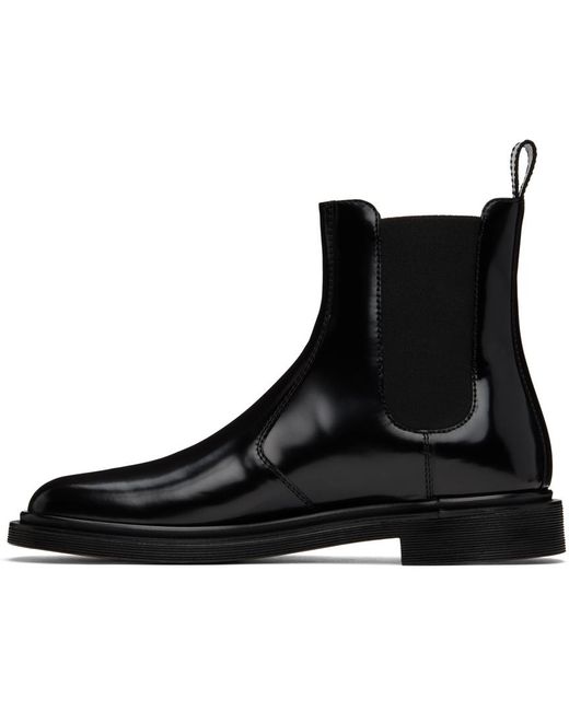 Bottes chelsea ranger noires The Row en coloris Black