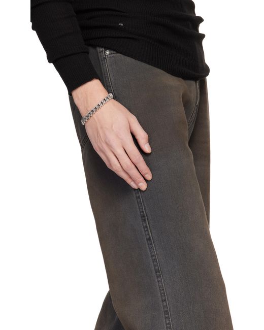 Petit Bracelet-Chainette À Motif Graphique Emanuele Bicocchi pour homme en coloris Metallic