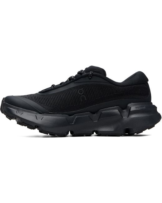On Shoes Black Cloundsoma Hike Sneakers for men