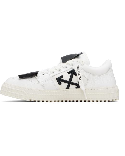 Off-White c/o Virgil Abloh Black Low Top 3.0 Off Court Sneakers for men