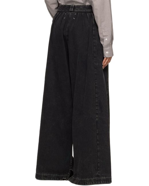 【関税込み】Maison Margiela ブラック 14 Oz Origin ジーンズ Maison Margiela Black 14 Oz Origin Jeans Maison Margiela