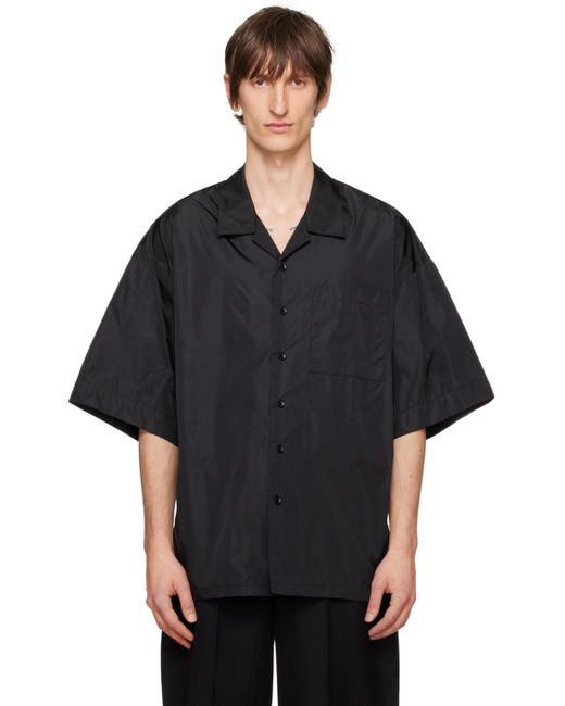 Chemise de camp noire Alexander Wang pour homme en coloris Black