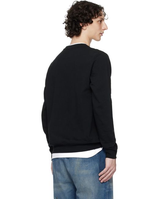 Boss Black Regular-Fit Logo Patch Sweatshirt for men