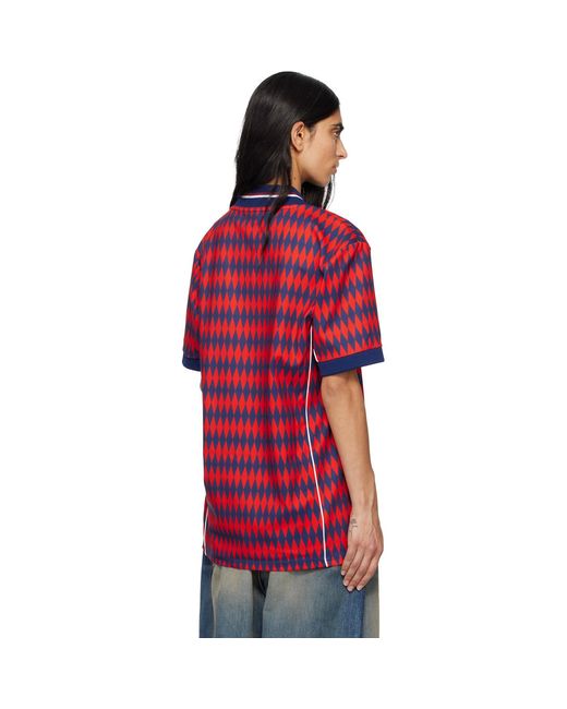 Adidas Originals Red Fc Bayern Munich Lfstlr Jersey