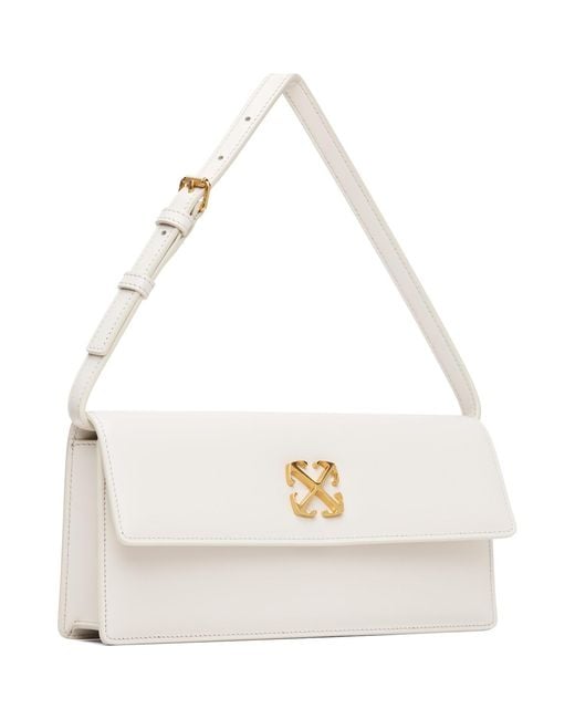 Off-White c/o Virgil Abloh White Jitney 1.0 Shoulder Bag
