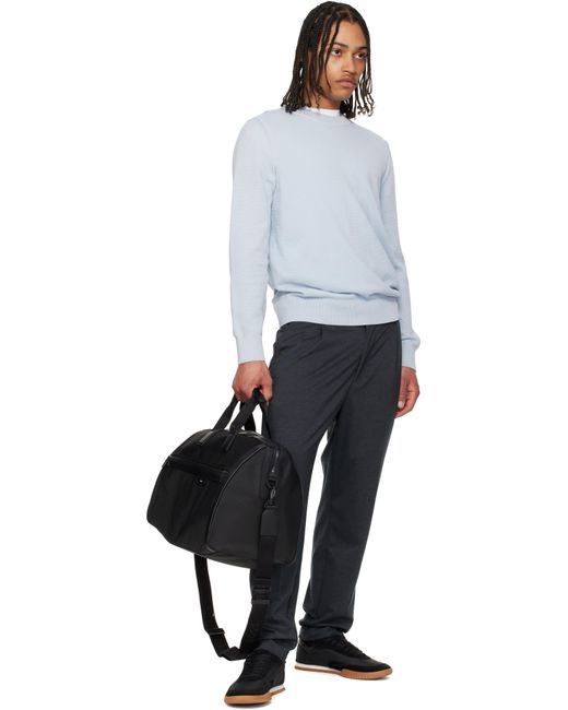 メンズ Boss ブラック キャンバス ダッフルバッグ Black
