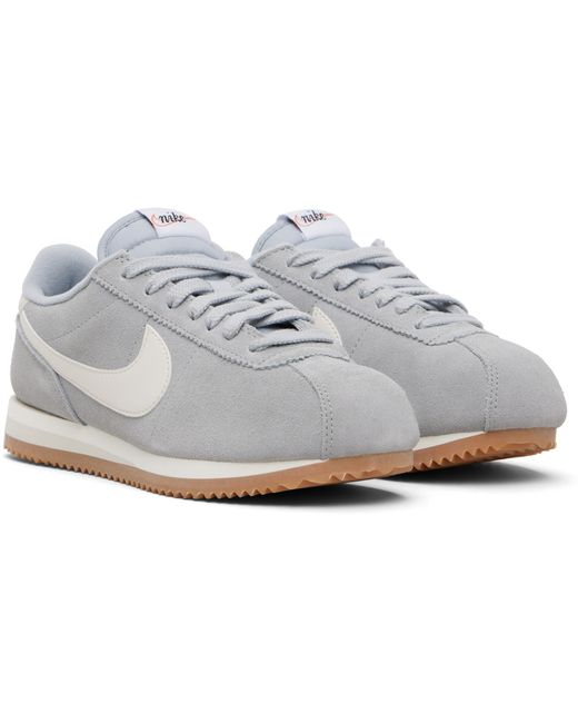 Baskets Cortez Grises Nike en coloris Black