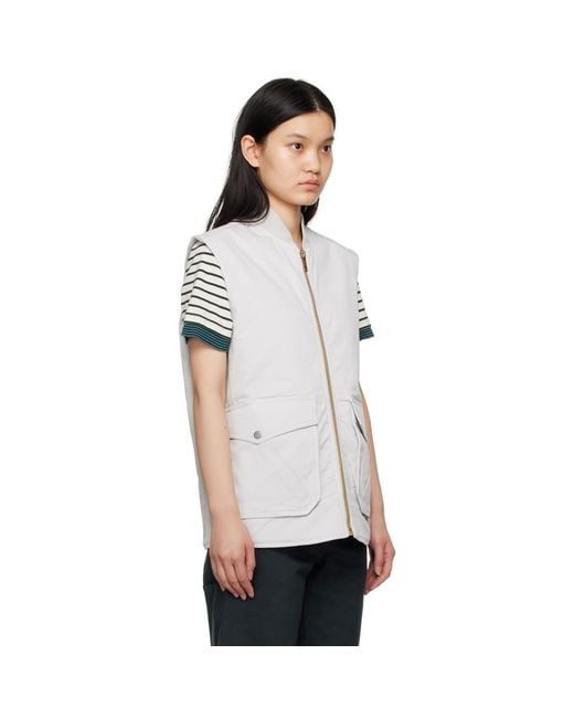 Objects IV Life White Cargo Vest