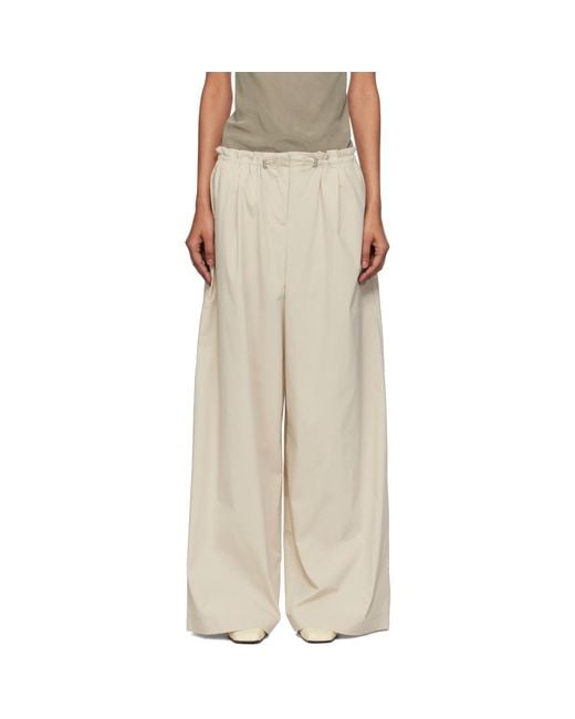 St. Agni Multicolor Petit Paperbag Waist Trousers
