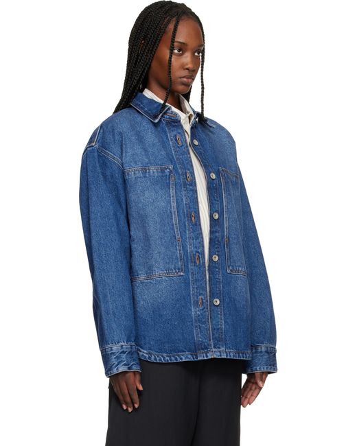Studio Nicholson Paso Denim Shirt in Blue | Lyst Canada
