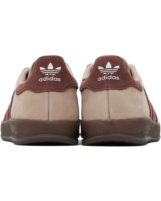 Adidas Originals Black Taupe Gazelle Indoor Sneakers