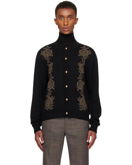 Studded cardigan sale