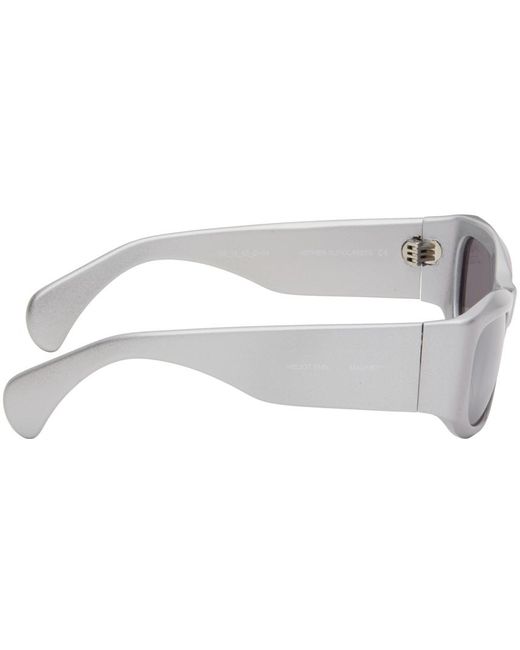 HELIOT EMIL White Aether Sunglasses for men