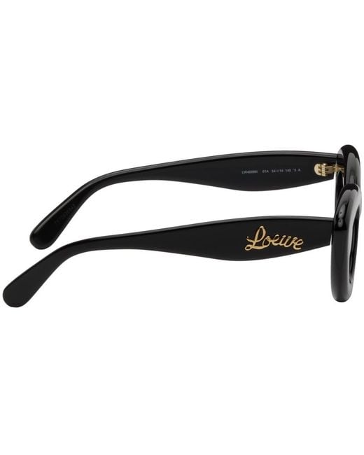 Loewe Black Cat-eye Sunglasses for men