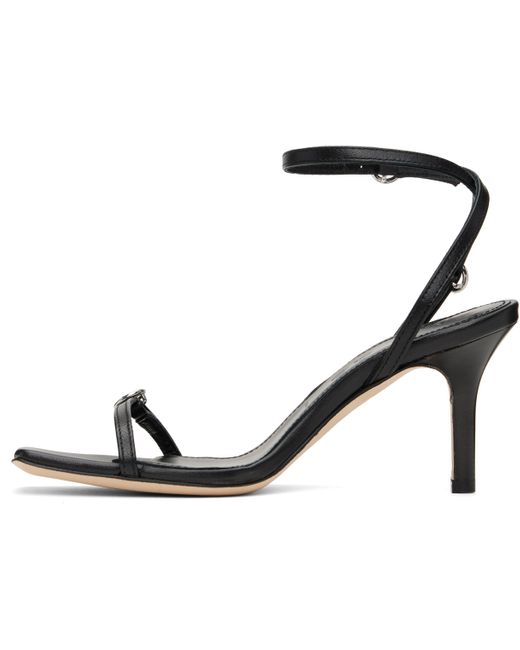 Sandales À Talon Aiguille Hallie Noires En Cuir Aeyde en coloris Black