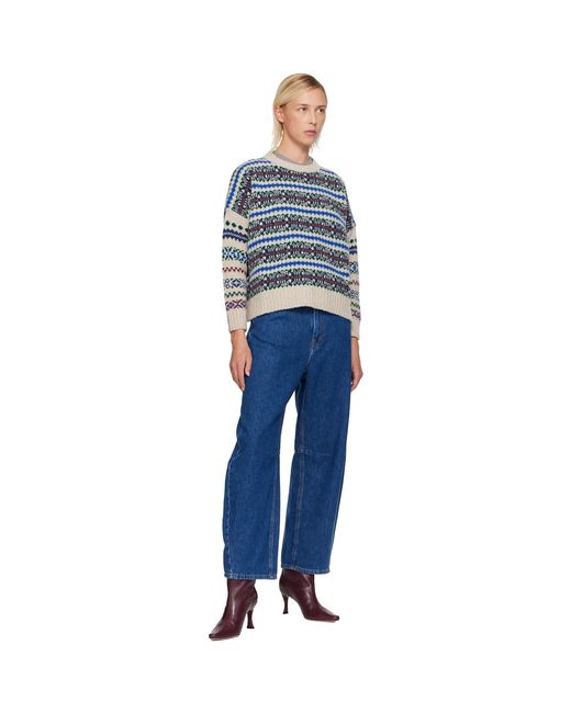 Weekend by Maxmara Blue Rivetto Sweater