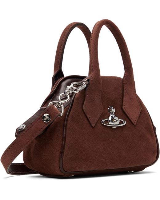 Vivienne Westwood Brown Mini Yasmine Bag
