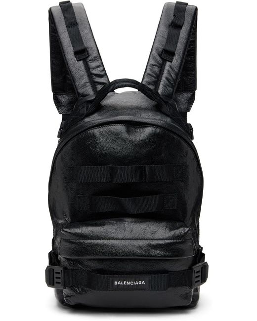 Balenciaga Army Backpack in Black for Men Lyst