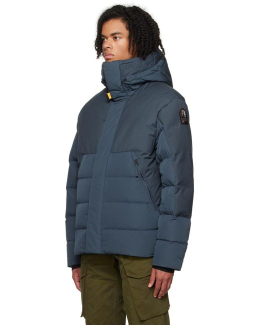 Parajumpers Blue Koto Down Jacket for men