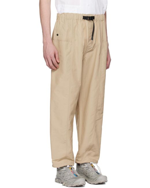 South2 West8 Natural Belted C.s. Trousers for men
