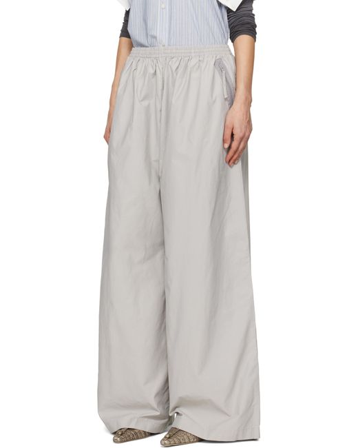 Acne グレー リラックスフィット ラウンジパンツ White
