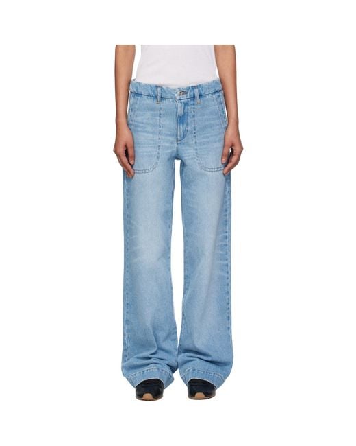 A.P.C. Blue Seaside Jeans