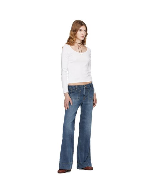 Jeanerica Blue St Monica Low Jeans