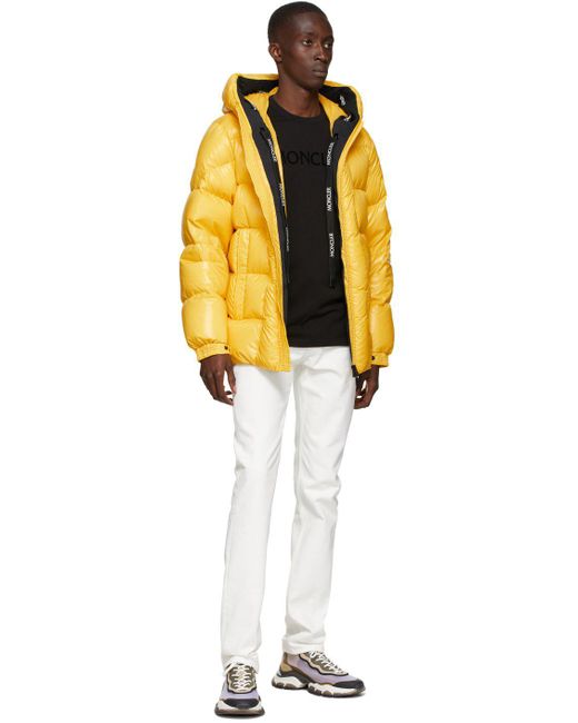 メンズ Moncler Dougnac ダウン ジャケット イエロー | Lyst