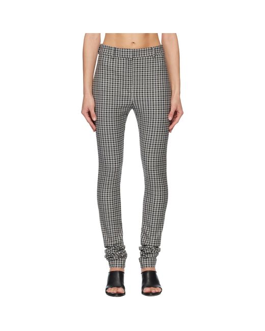 Acne Black Wool Leggings