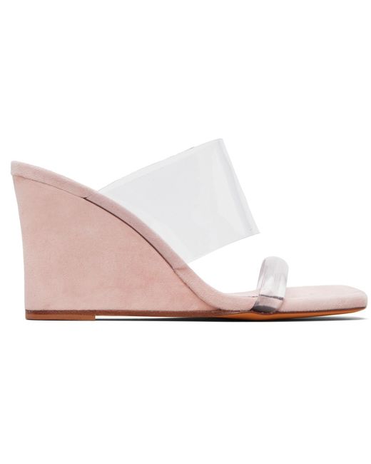 Maryam Nassir Zadeh Black Olympia Wedge Heeled Sandals
