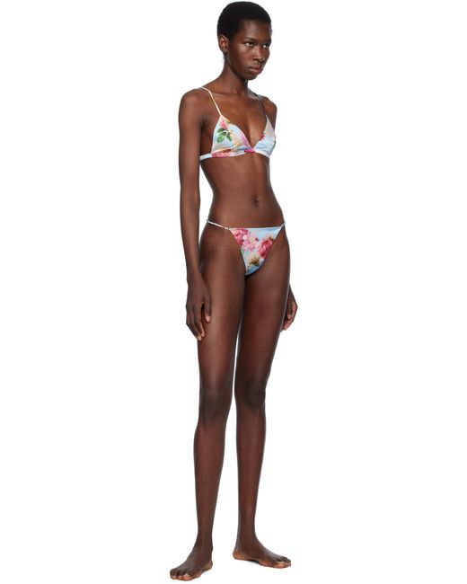 Fleur du Mal Red Luxe Triangle Bra