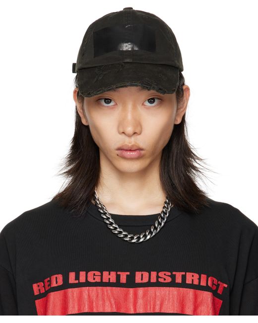 ALEXANDER DIGENOVA Duct Tape Cap in Black for Men | Lyst