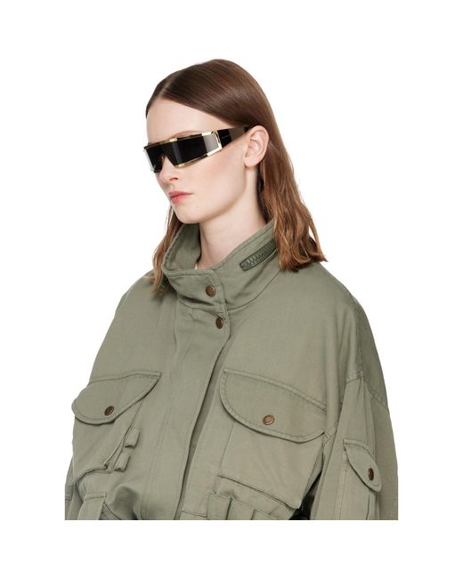 Givenchy Blue Square Sunglasses