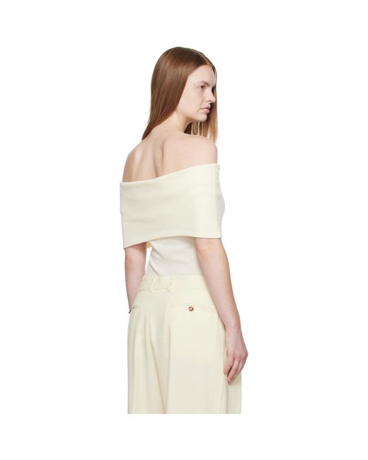 La Collection Natural Off- Scarlet Top