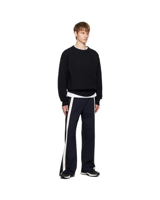 Tom Ford Black Neoprene Suede Jago Sneakers for men