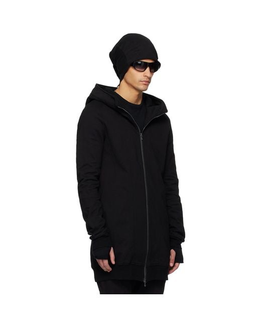 Julius Black Prism Hoodie for men