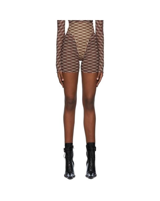 KNWLS Black Scythe Shorts