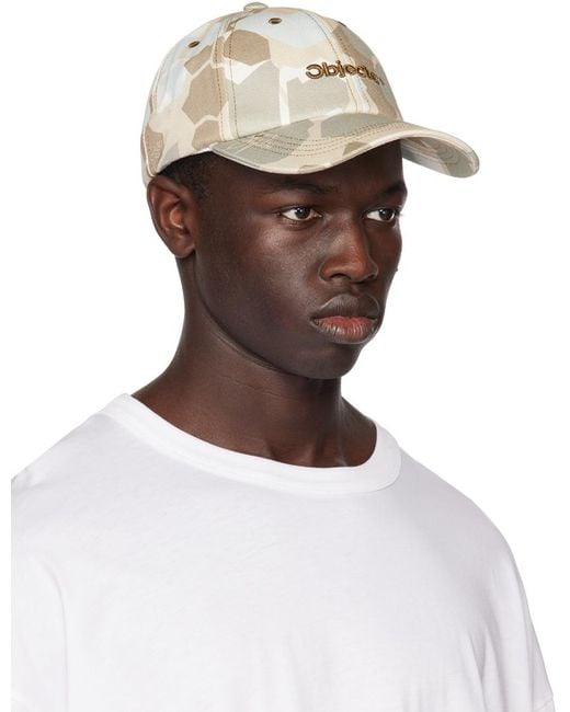 Objects IV Life Brown Camo Cap for men