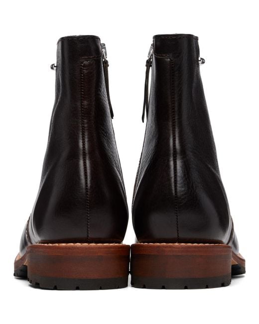 Our Legacy Black Engine Boots for men