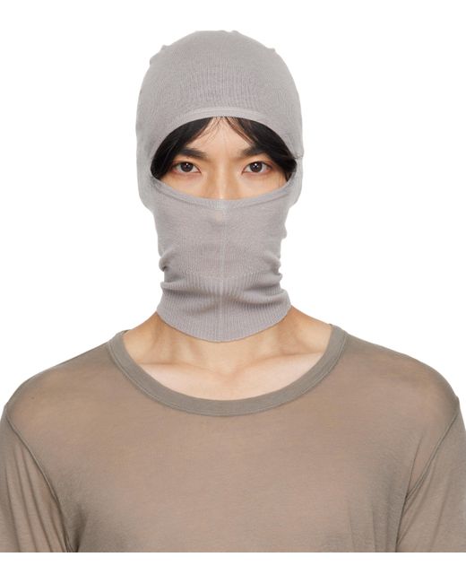 Rick Owens メンズ オフホワイト Concordians Skull バラクラバ 【公式 