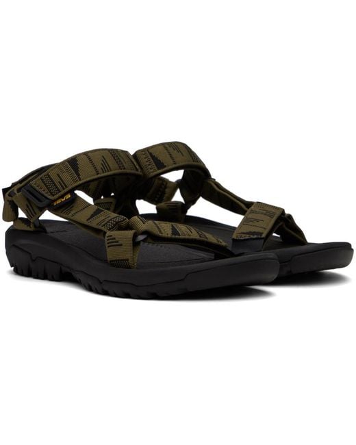 Teva Black Khaki Hurricane Xlt2 Sandals for men