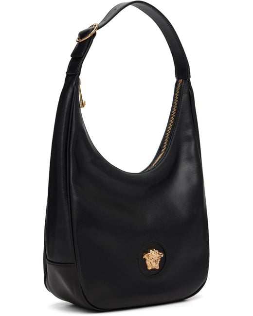 Versace Black 'La Medusa' Shoulder Bag